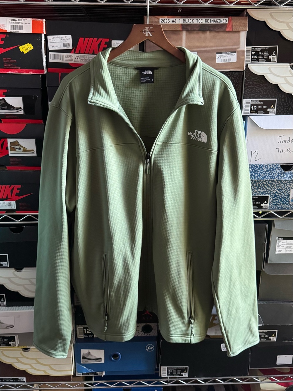 The North Face Green Full-Zip Jacket